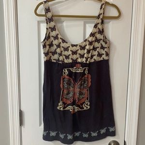 Cabi butterfly tunic tank
